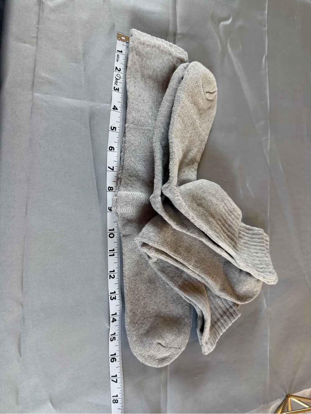 Men's Crew Socks - Light Gray (Pack)